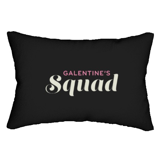 Be My Galentine. Galentine's Day Lumbar Pillows