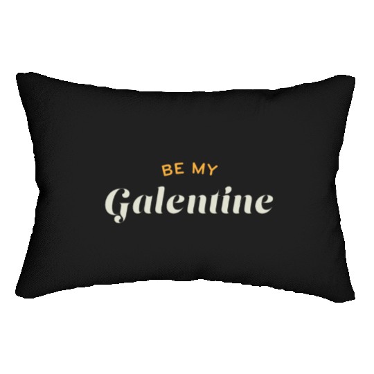 Be My Galentine. Galentine's Day Lumbar Pillows