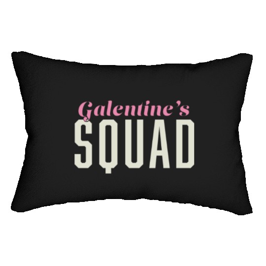 Be My Galentine. Galentine's Day Lumbar Pillows