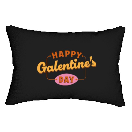 Be My Galentine. Galentine's Day Lumbar Pillows