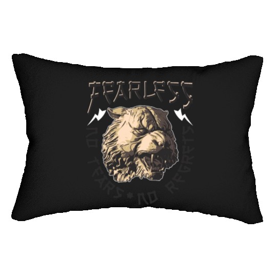 Fearless Tears No Regrfts Lumbar Pillows