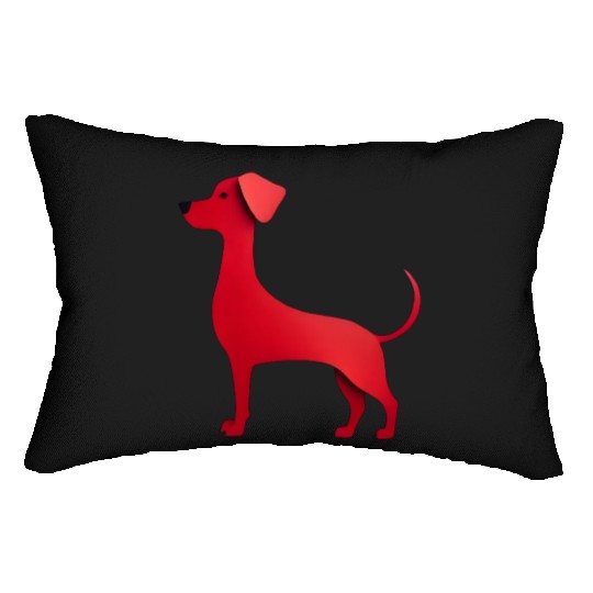 Red Dog 3 Lumbar Pillows