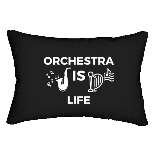 ORCHESTRA IS LIFE Lumbar Pillows