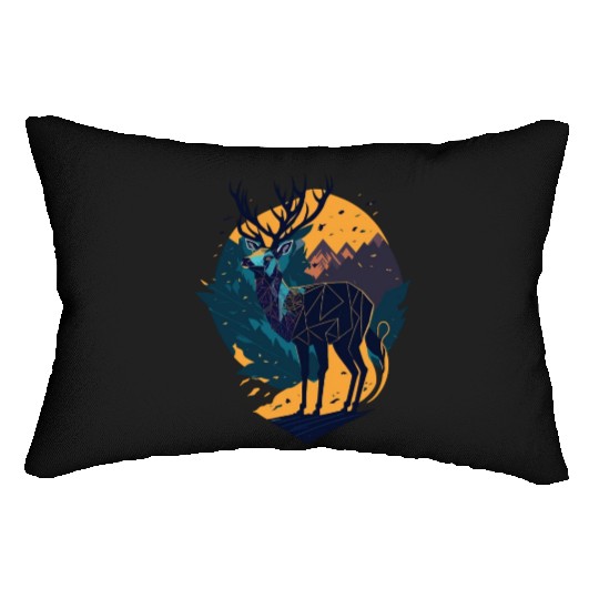 Deer Adventures Lumbar Pillows