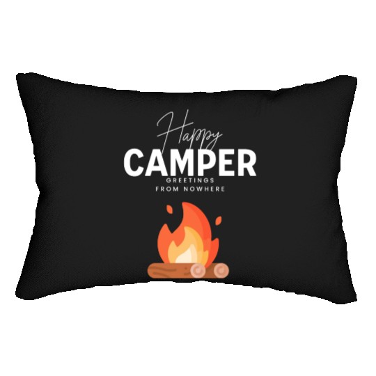 Happy Camper Lumbar Pillows