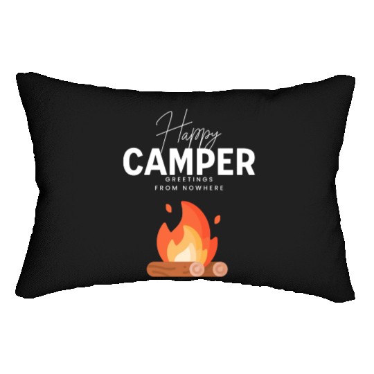 Happy Camper Lumbar Pillows