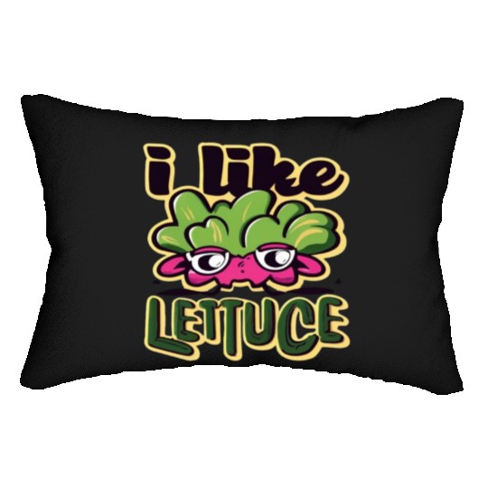 I Like Lettuce Lumbar Pillows