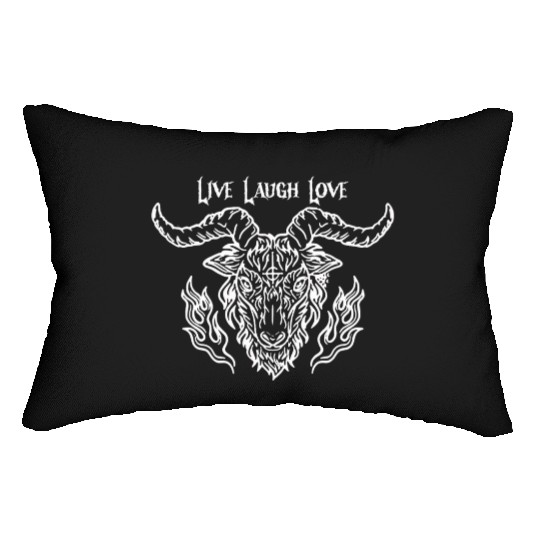 Live Laugh Love Lumbar Pillows