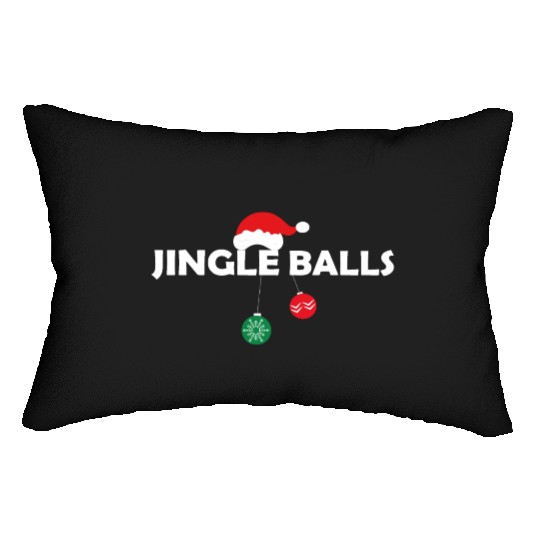Jingle Bells Lumbar Pillows