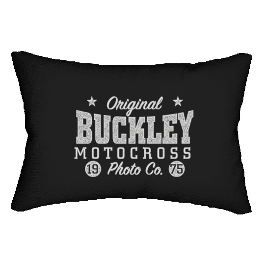 Original Buckley Motocross Photo Co Lumbar Pillows