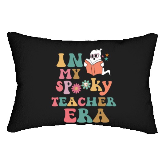 in my spooky teacher era Lumbar Pillows
