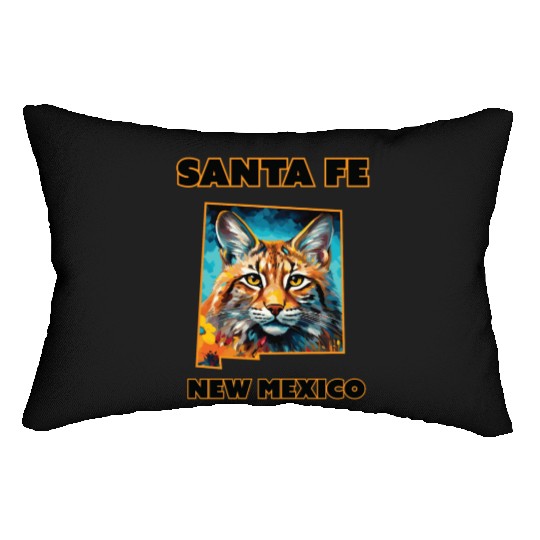 New Mexico - Bobcat Lumbar Pillows