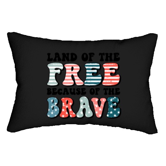 Land of the free Lumbar Pillows