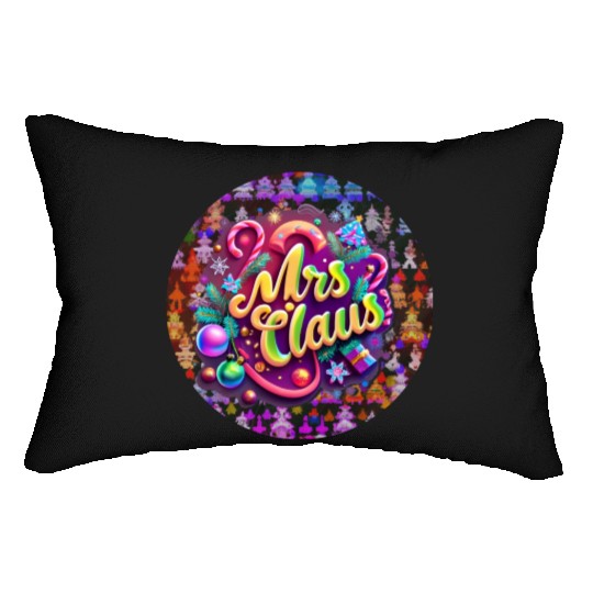 Mrs Claus Lumbar Pillows