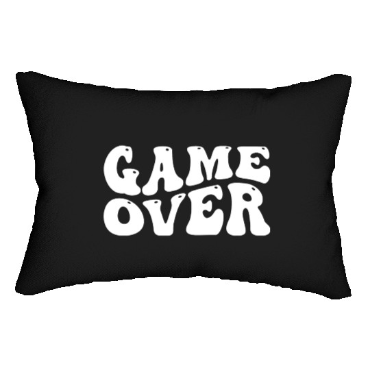 Game over Lumbar Pillows