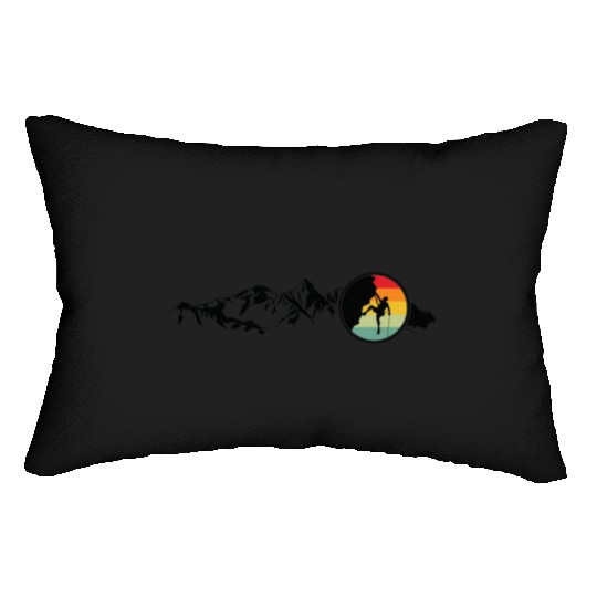 Mountain Climbing Rock Climbing Mountaineering Lumbar Pillows