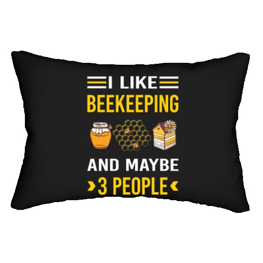 3 People Beekeeping Beekeeper Apiculture Lumbar Pillows