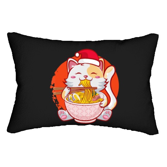 Manga Otaku Chibi Womens Saying Viral Lumbar Pillows