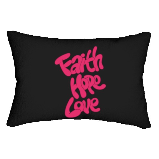 Hopeful Hearts Embrace Lumbar Pillows