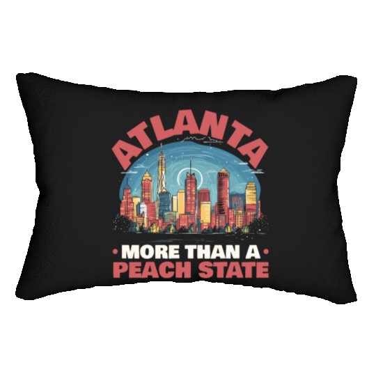 Atlanta City Georgia USA America United States Lumbar Pillows