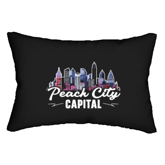 Atlanta City Georgia USA America United States Lumbar Pillows