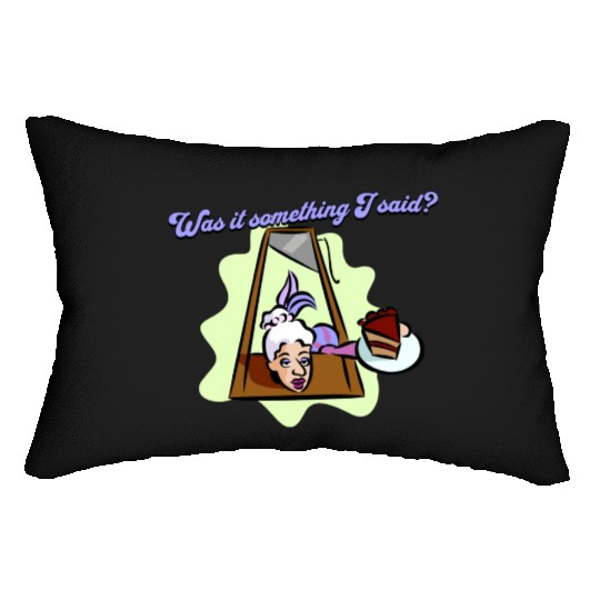 Marie Antoinette Bastille Day Cake Lumbar Pillows