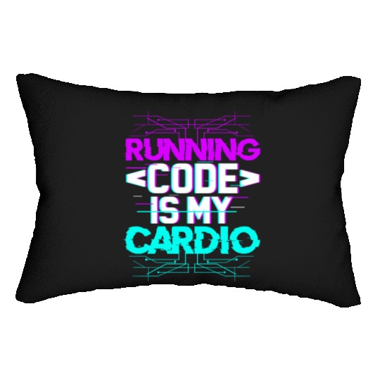 Software Developer Gift for Computer Skills I Lumbar Pillows