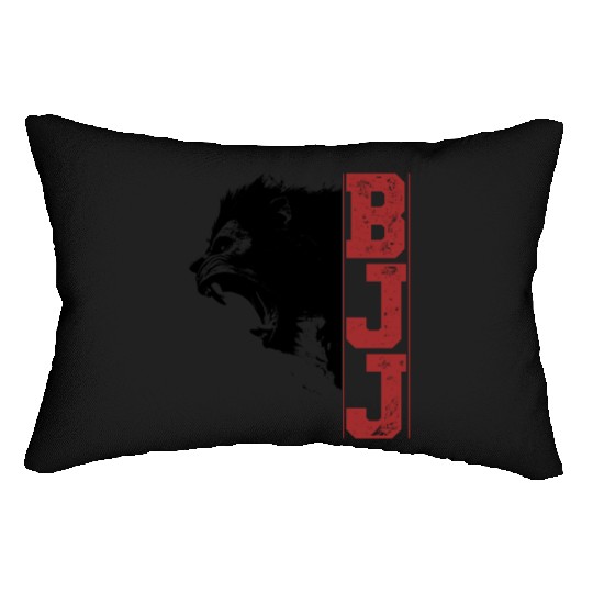 Brazilian Jiu Jitsu Gorilla Head Bjj Gift Lumbar Pillows