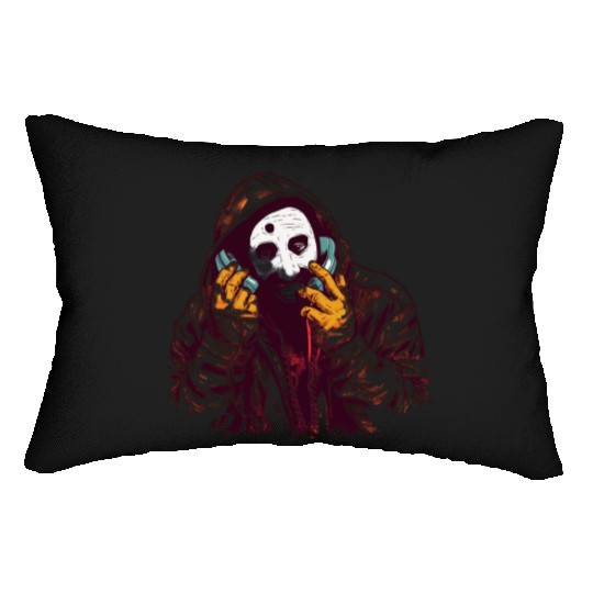 Ghostface Phone Call Lumbar Pillows