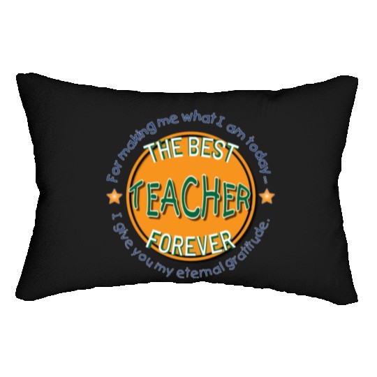 The Best Teacher Lumbar Pillows