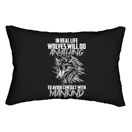 Wolf Wilderness Wolfpack Lumbar Pillows