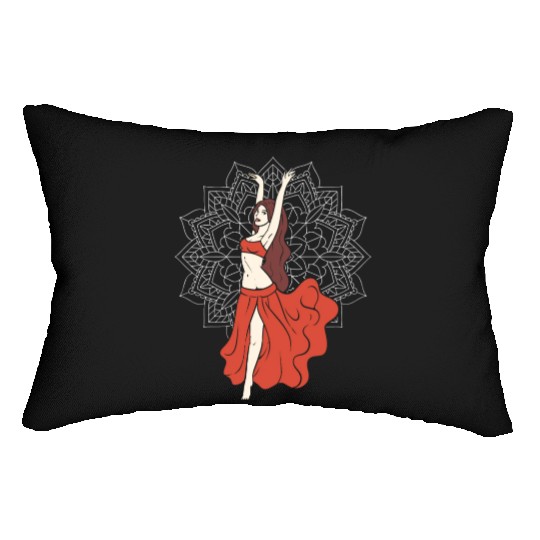 Belly Dance Lover Belly Dancer Instructor Lumbar Pillows