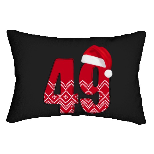 49 Birthday Years - Congratulations Forty Nine Lumbar Pillows