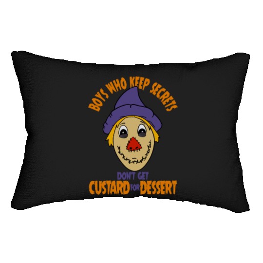 Corey Cunningham Scarecrow Mask Lumbar Pillows
