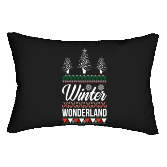 Winter Wonderland Lumbar Pillows