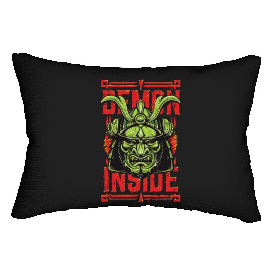 Demon Samurai Lumbar Pillows