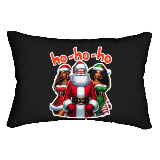 Ho-Ho-Ho Lumbar Pillows