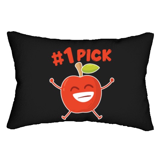 Apple Number 1 Pick Apple Orchard Apple Picking Lumbar Pillows