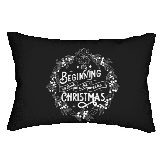 It's beginning to look a lot like Christmas Lumbar Pillows