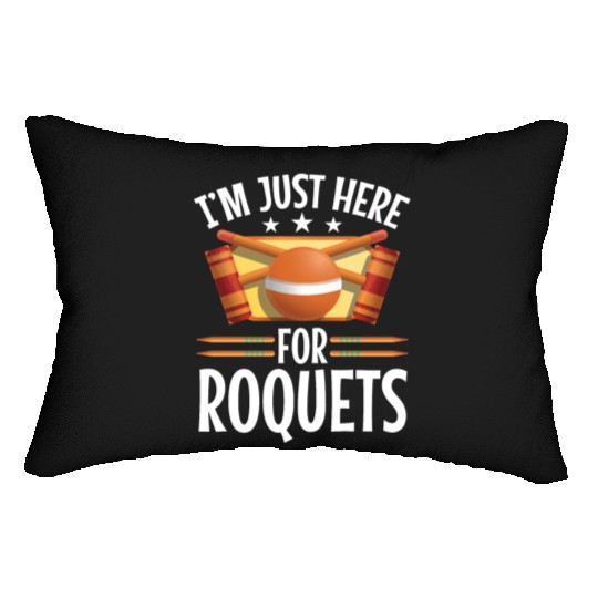 Croquet Mallet Croquet Club Croquet Player Croquet Lumbar Pillows
