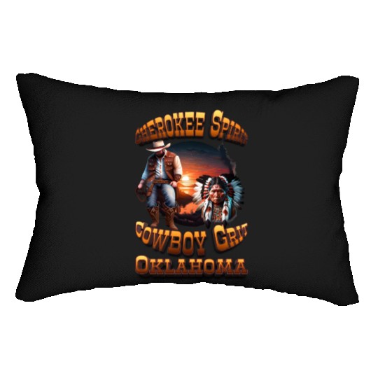 Cherokee Spirit, Cowboy Grit: Oklahoma Lumbar Pillows