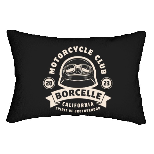 Motorcycle Club Spirit of Brotherhood Lumbar Pillows