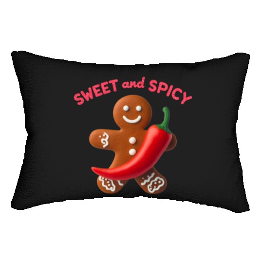 Sweet & Spiced Delights Gingerbread Magic Lumbar Pillows