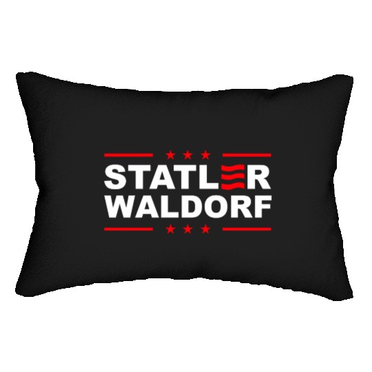 Statler and Waldorf Lumbar Pillows