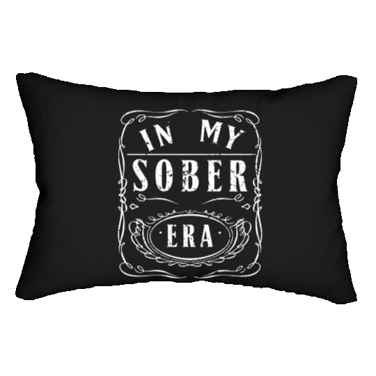 In My Sobriety Era Alcohol Drinking Recovery Mode Lumbar Pillows