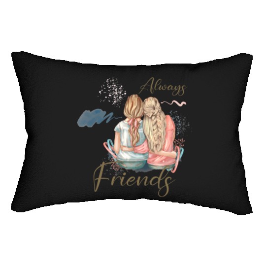 Always Friends Lumbar Pillows