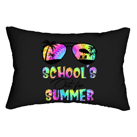 Funny Last Day Of School Teacher School s Out For Lumbar Pillows