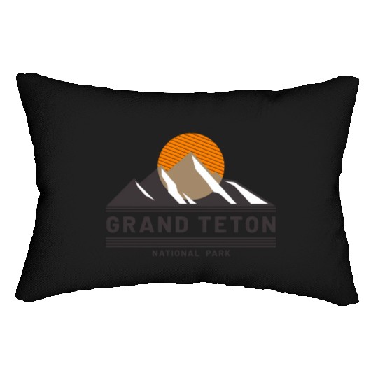 Grand Teton National Park Lumbar Pillows
