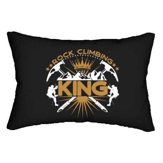 Rock Climbing King Lumbar Pillows