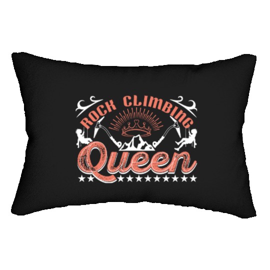Rock Climbing Queen Lumbar Pillows